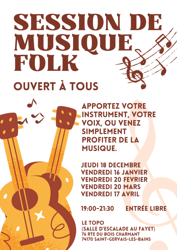 Les sessions JAM du Topo