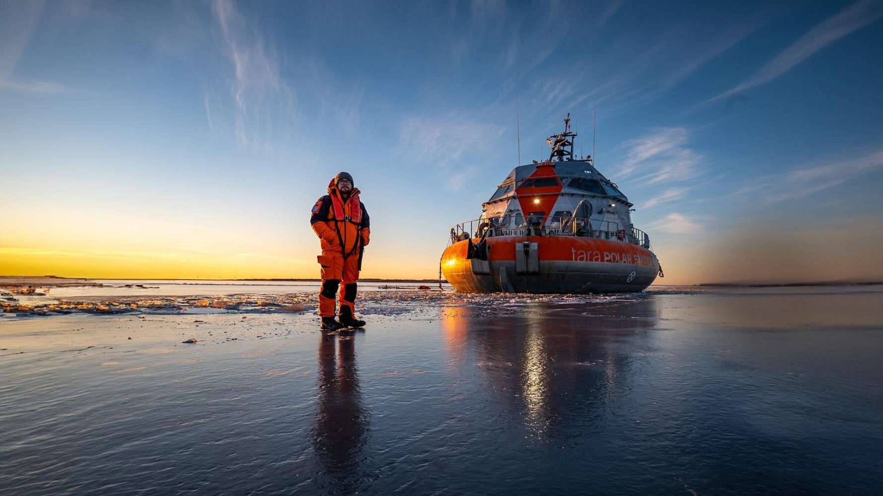 Projection : Tara Polar Station, mission au cœur de l&rsquo;Arctique